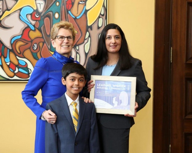 Dr. Nasreen Khatri recognized as one of Ontario’s Leading Women