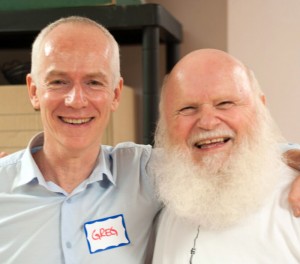 (8) CREST.BD Network Deputy Prof. Greg Murray and I, at the Bipolar Wellness Centre workshop in 2015.