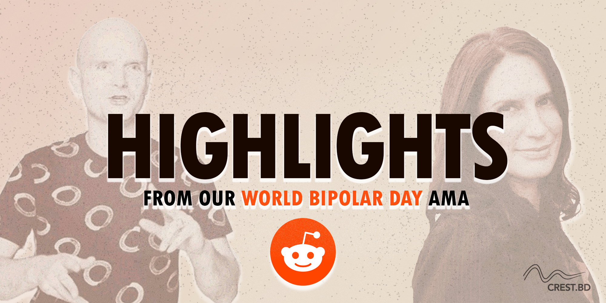 CREST.BD: Highlights from our World Bipolar Day “AMA” on Reddit!