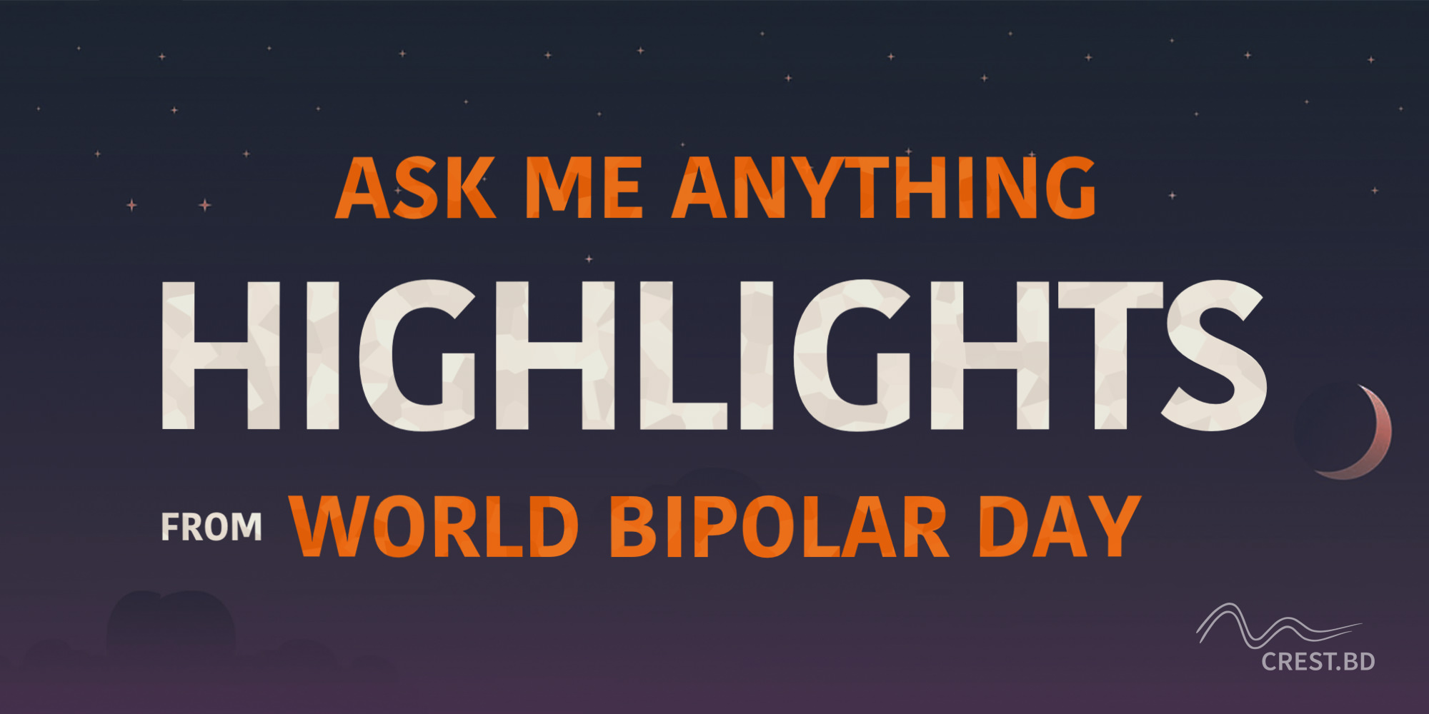 Highlights from our World Bipolar Day 2021 AMA!