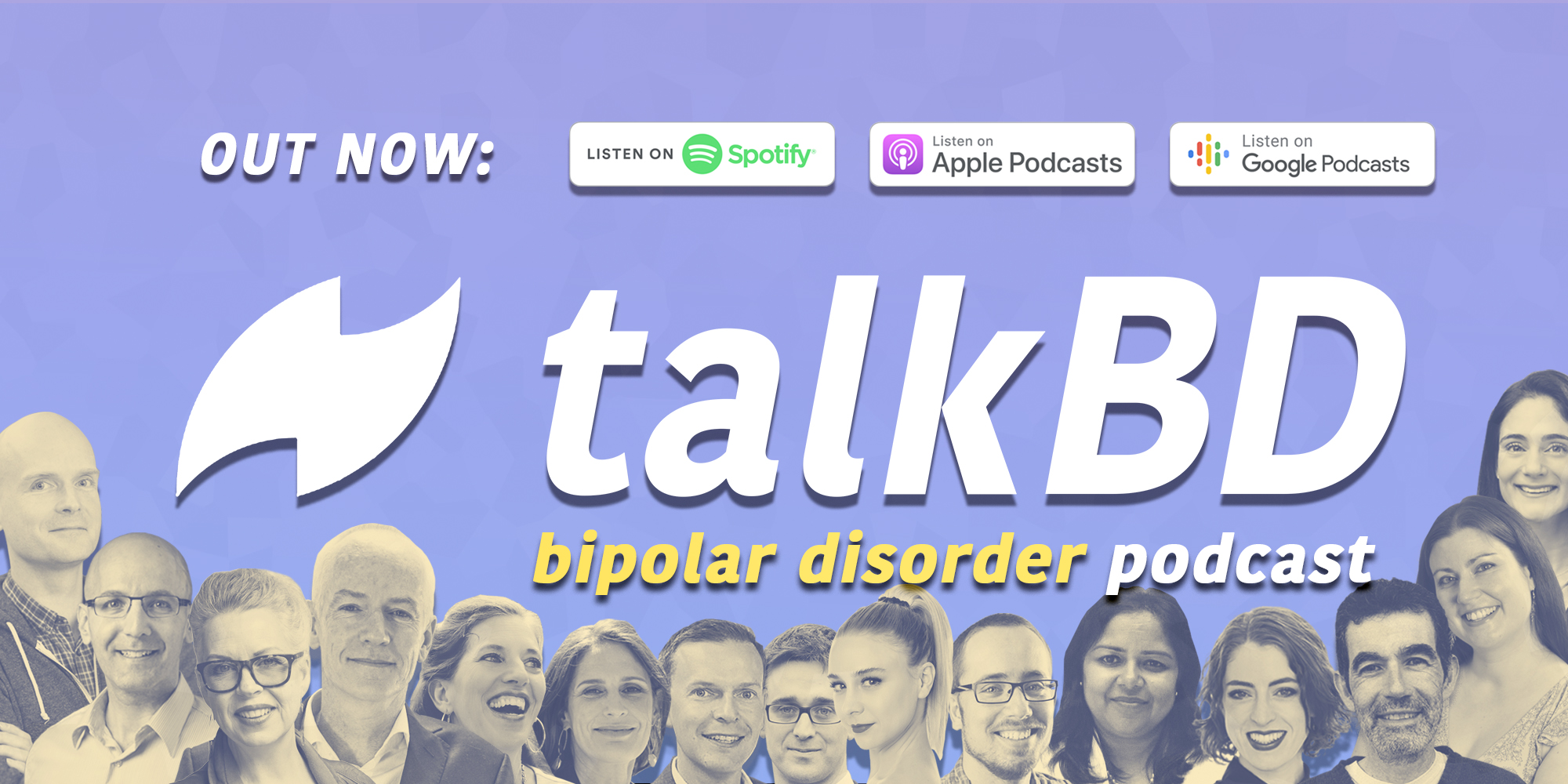 The TalkBD Bipolar Disorder podcast is available on all platforms!