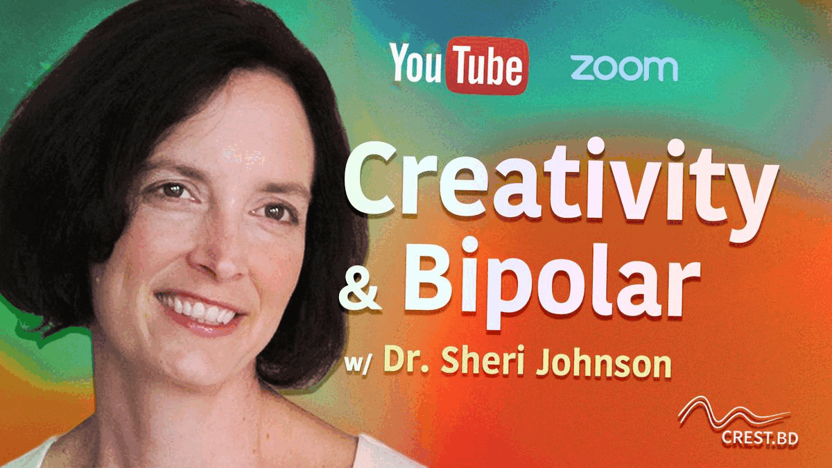 sheri johnson talkbd creativity bipolar CREST.BD