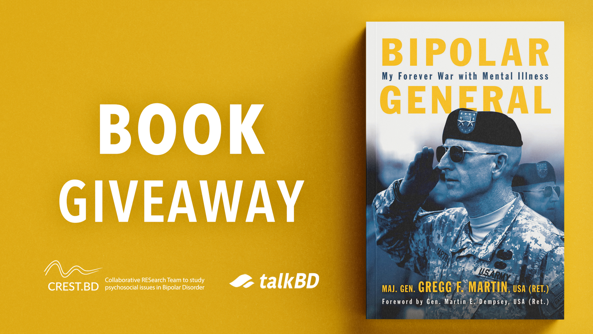 Book Giveaway: “Bipolar General” by Gregg Martin!