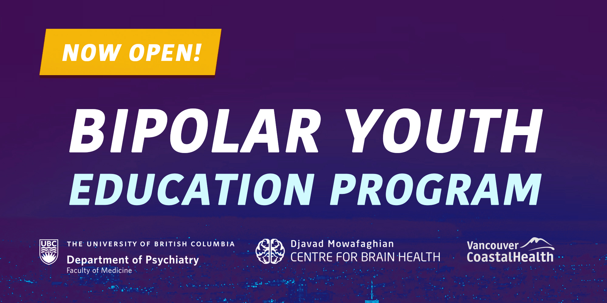 Update: Bipolar Disorder Education Program for Youth (Vancouver, BC)