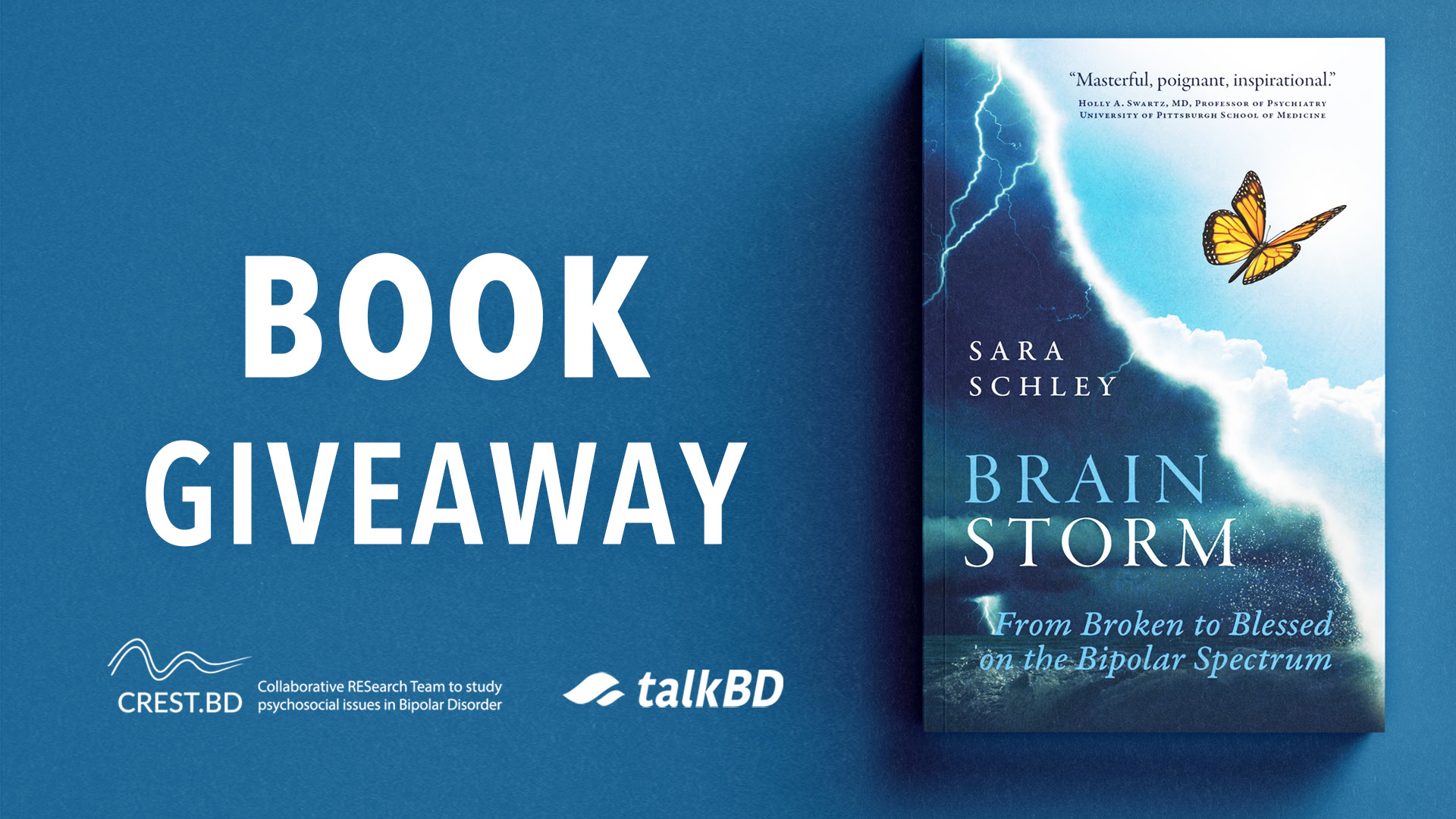 We’re Giving Away 5 Copies of “BrainStorm: From Broken to Blessed on the Bipolar Spectrum”!