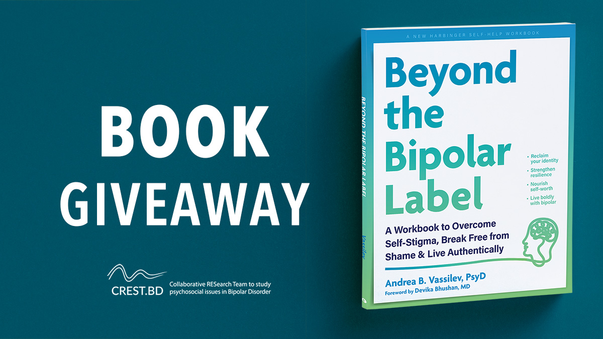 Book Giveaway: 10 COPIES of the “Beyond the Bipolar Label” Workbook